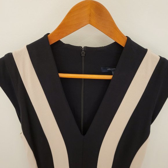 French Connection Jersey Dress - Cap Sleeve - A- line - Picture 3 of 5